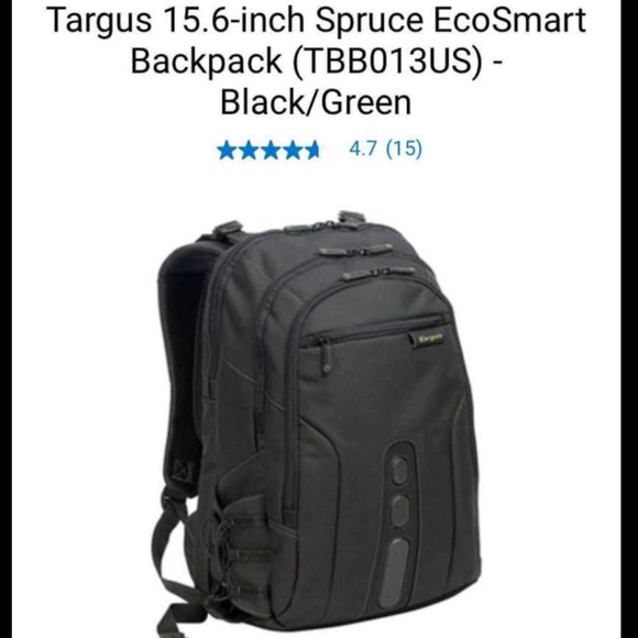 New Targus backpack with pockets for everything - Picture 1 of 2